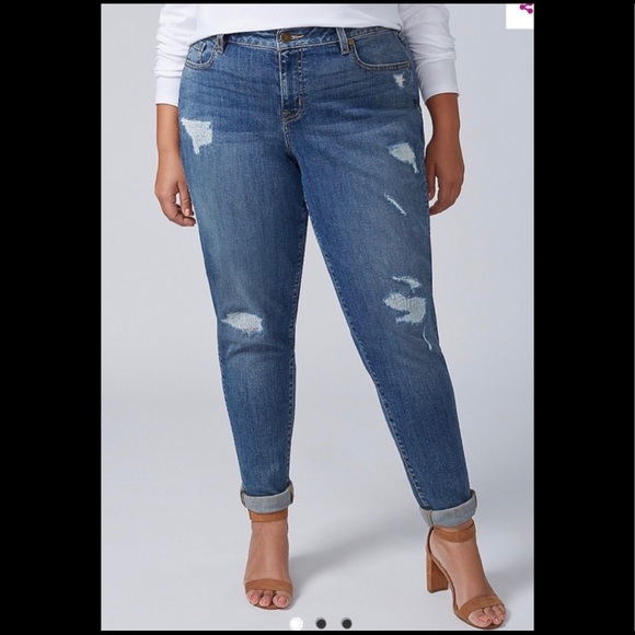 Lane Bryant Denim - Lane Bryant Boyfriend Jeans